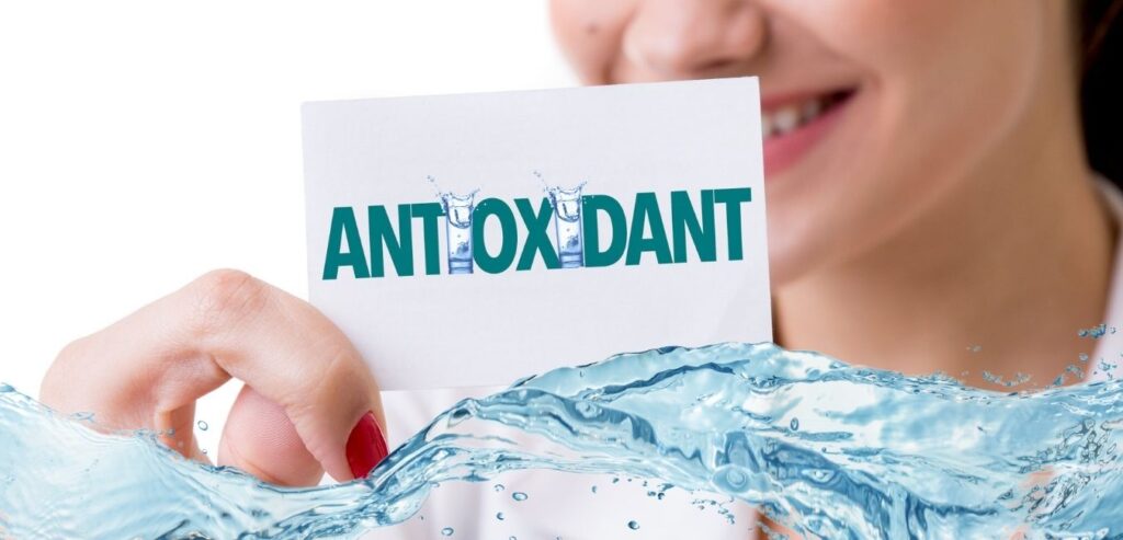 Vodu můžete využít jako antioxidant