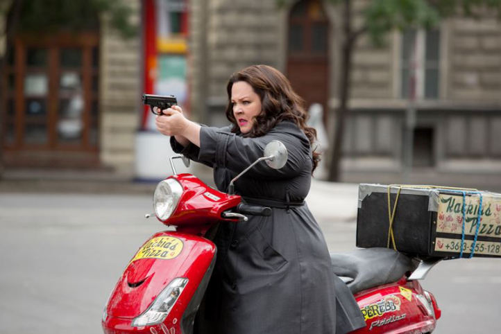 Špionážní film Špión, v hlavní roli Melissa McCarthy.