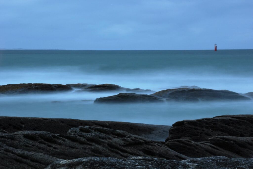 Divoké pobřeží v Quiberon