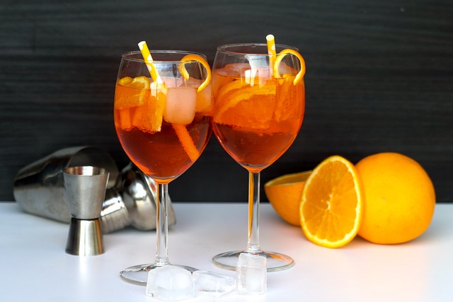 Příprava Aperol Spritzu