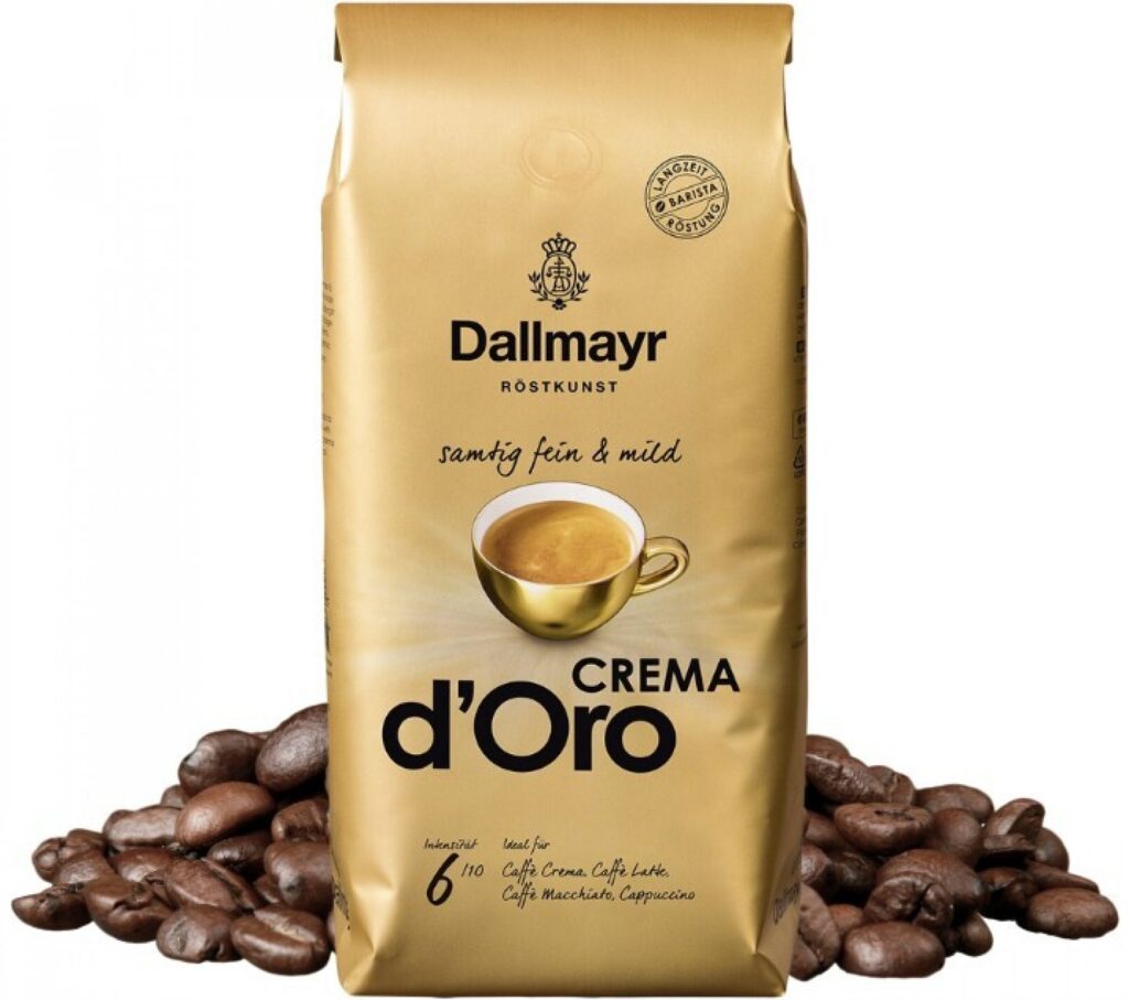 Dallmayr Crema D'oro - nejlepší zrnková káva