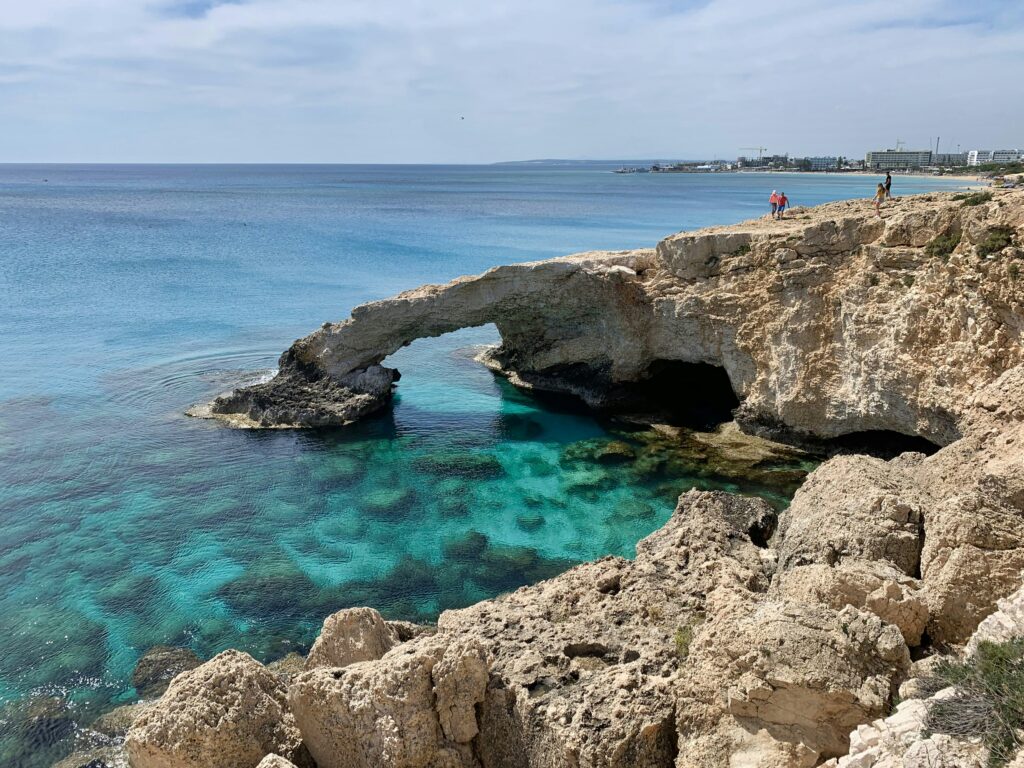 Skalní útvary u Ayia Napa